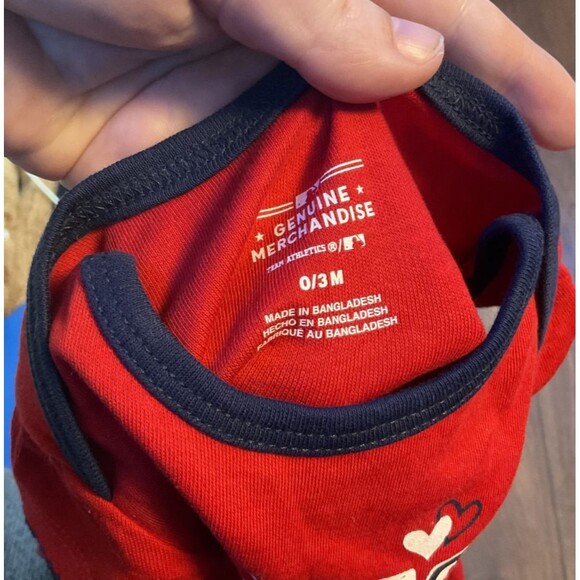 red sox one piece "cutest fan " 0-3 months offical MLB merchindise - Picture 4 of 4